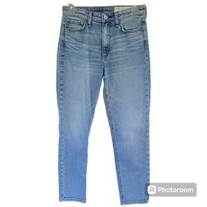 Rag & Bone Women’s Sz 25 Nina High Rise Ankle Cigarette Stretch Denim Jeans